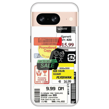 Sales - Clear Printed Silicone Case For Google Models
