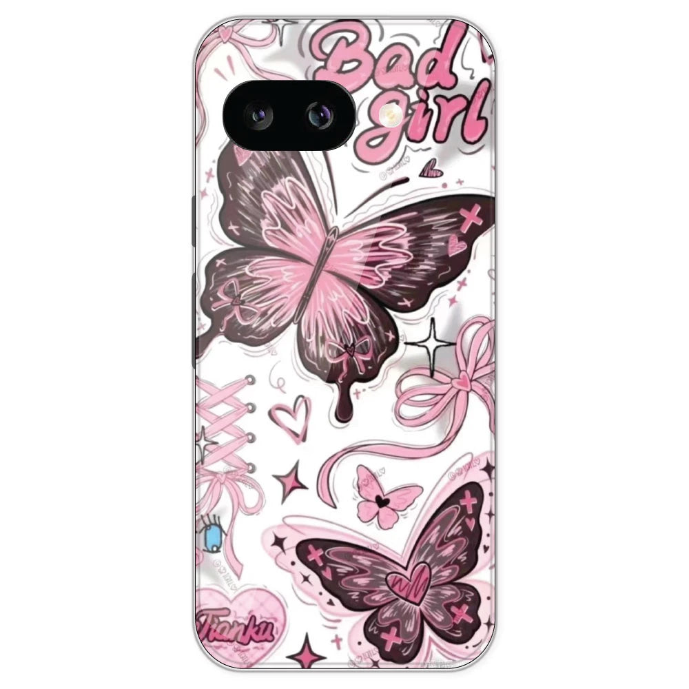 Bad Girl Butterfly - Printed Silicone Case For Google Pixel 9A