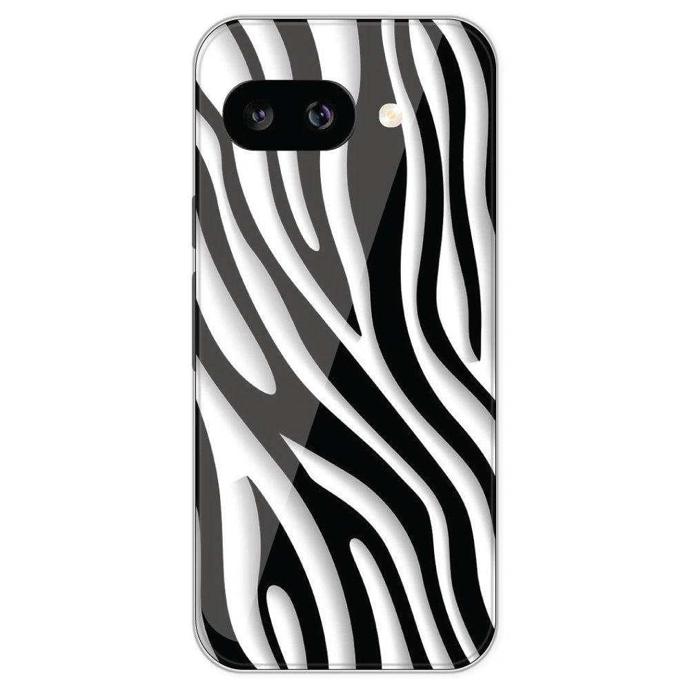 Zebra Print - Printed Silicone Case For Google Pixel 9A