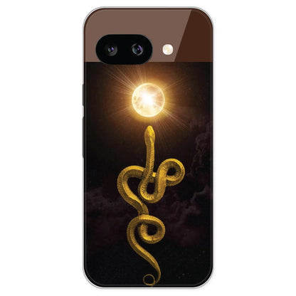 Golden Serpent - Printed Silicone Case For Google Pixel 9A