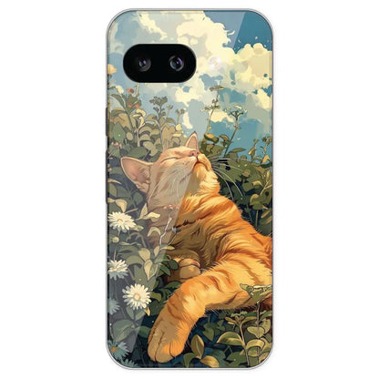 Garfield Sleeping - Printed Silicone Case For Google Pixel 9A