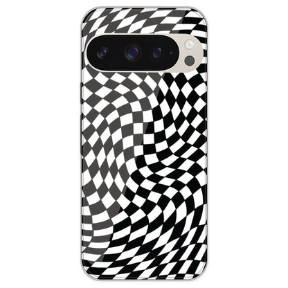 Checks - Printed Silicone Case For Google Pixel 9 Pro