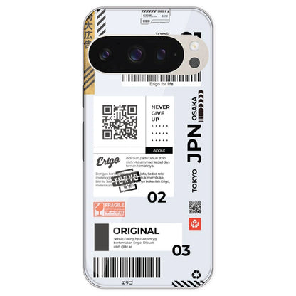 Barcode Labels - Printed Silicone Case For Google Pixel 9 Pro