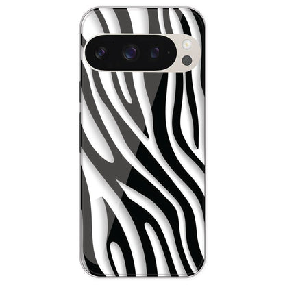 Zebra Print - Printed Silicone Case For Google Pixel 9 Pro