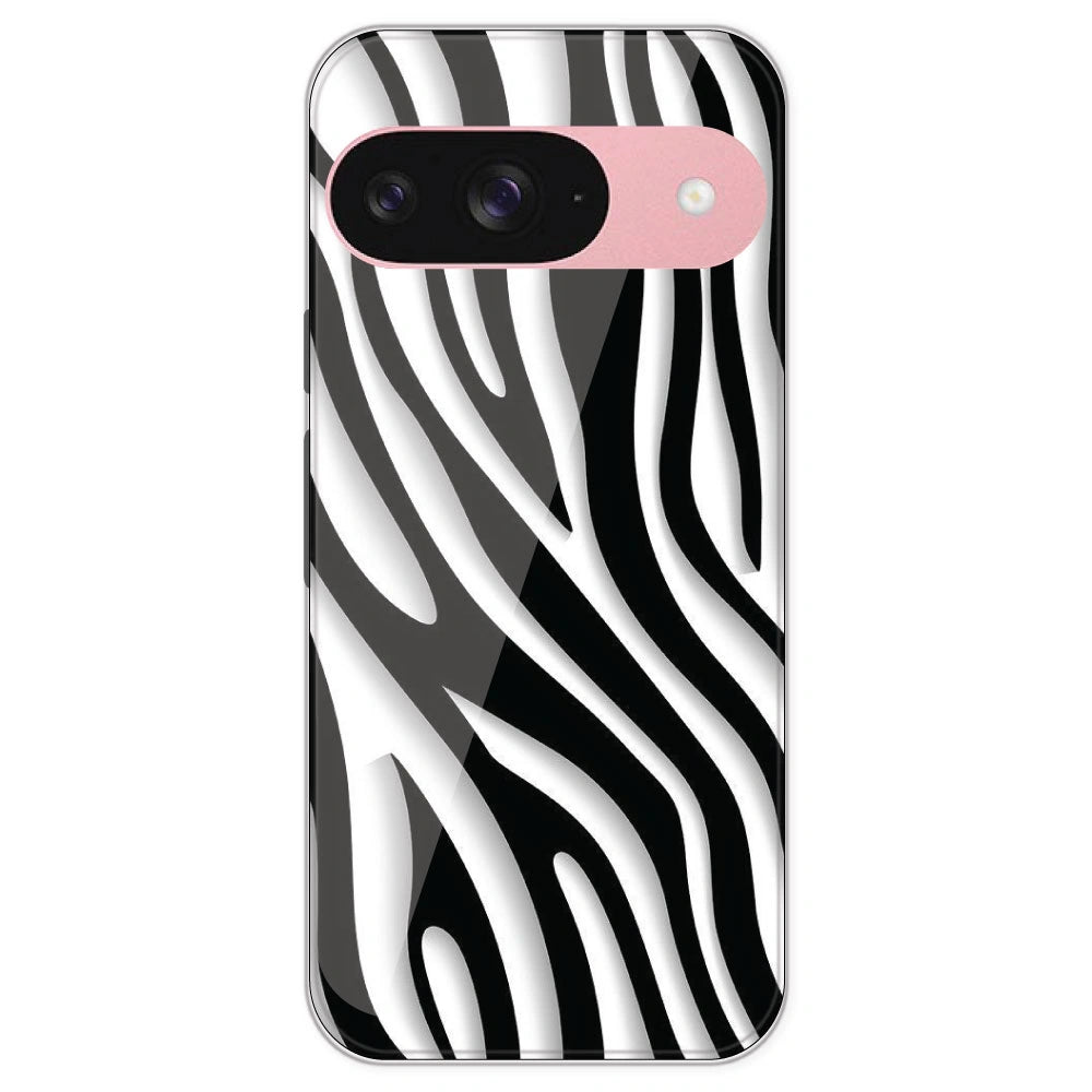 Zebra Print - Printed Silicone Case For Google Pixel 9