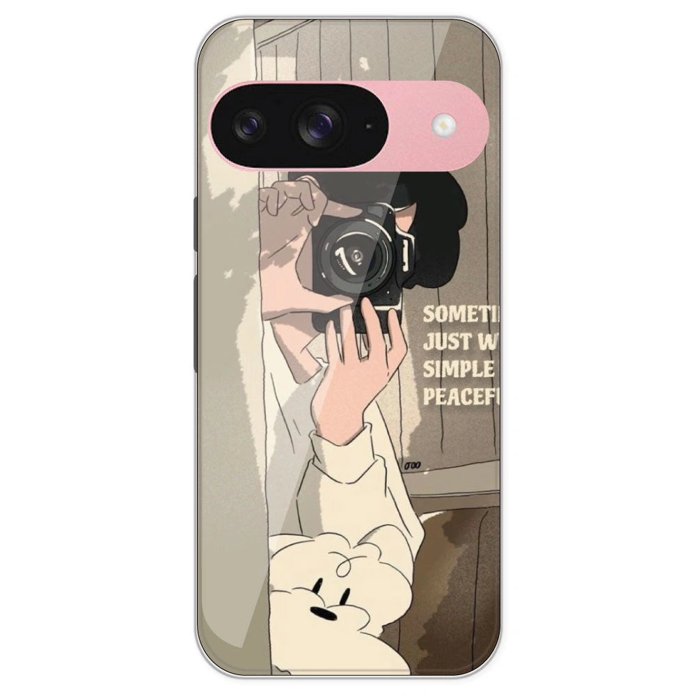 Book Collage - Printed Silicone Case For Google Pixel 9