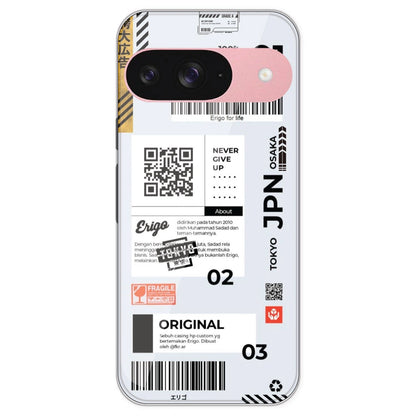 Barcode Labels - Printed Silicone Case For Google Pixel 9