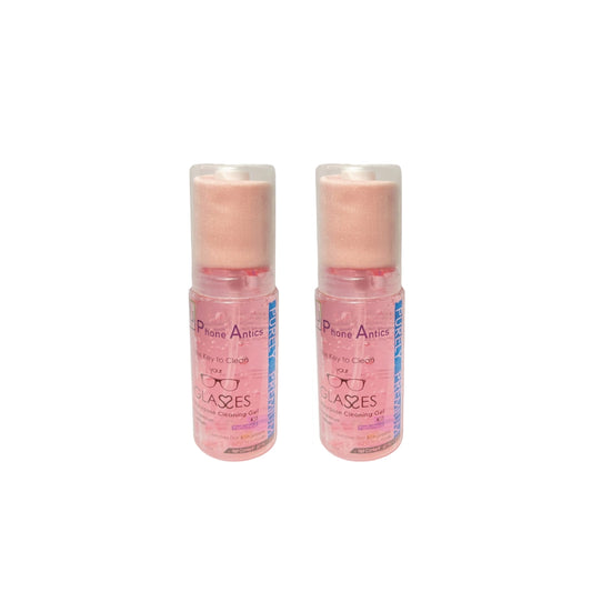 Mobile Screen Cleaning Gel With Microfiber Cloth- Wild Rose