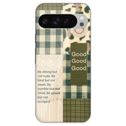 Patchwork Positivity - Printed Silicone Case For Google Pixel 9 Pro XL