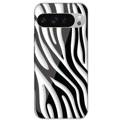 Zebra Print - Printed Silicone Case For Google Pixel 9 Pro XL