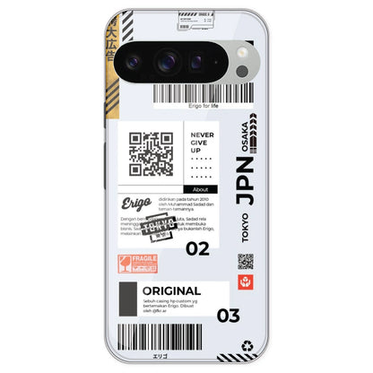 Barcode Labels - Printed Silicone Case For Google Pixel 9 Pro XL