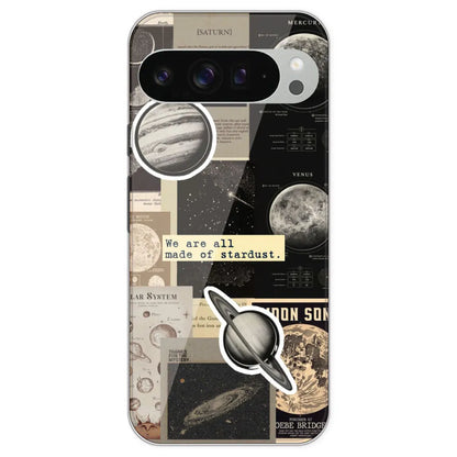 Planets - Printed Silicone Case For Google Pixel 9 Pro XL