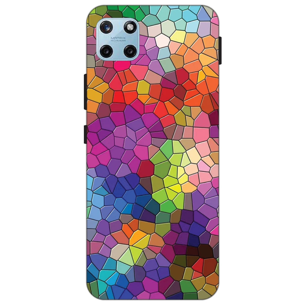 Rainbow Mosiac - Hard Cases For Realme Models