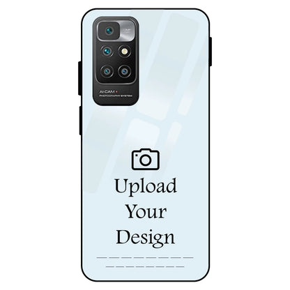 Customize Glass case Redmi 10 Prime Models