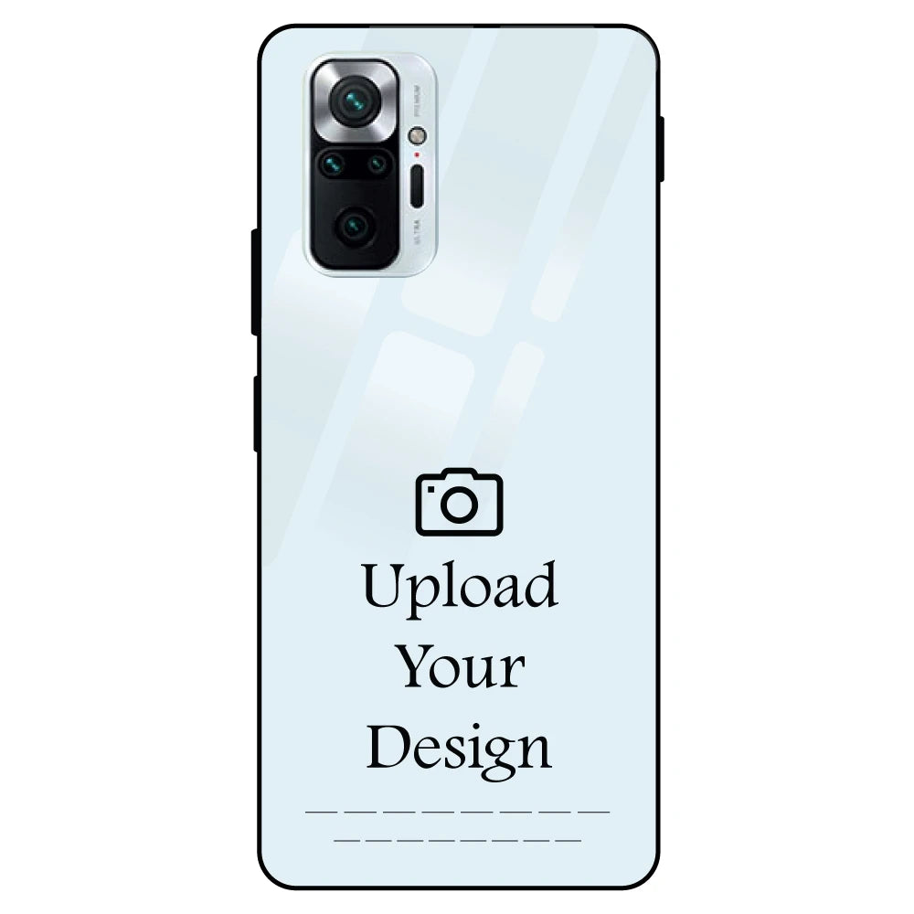 Customize Glass case Redmi Note 10 Pro Max Models