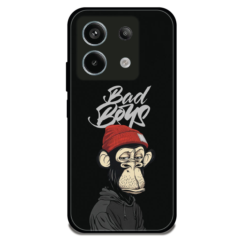 Bad Boy Ape - Glossy Metal Silicone Case For Redmi Models