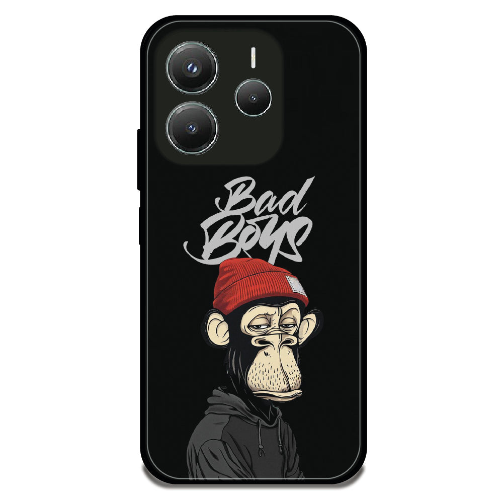 Bad Boy Ape - Glossy Metal Silicone Case For Redmi Models