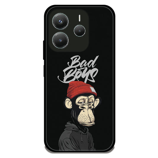 Bad Boy Ape - Glossy Metal Silicone Case For Redmi Models