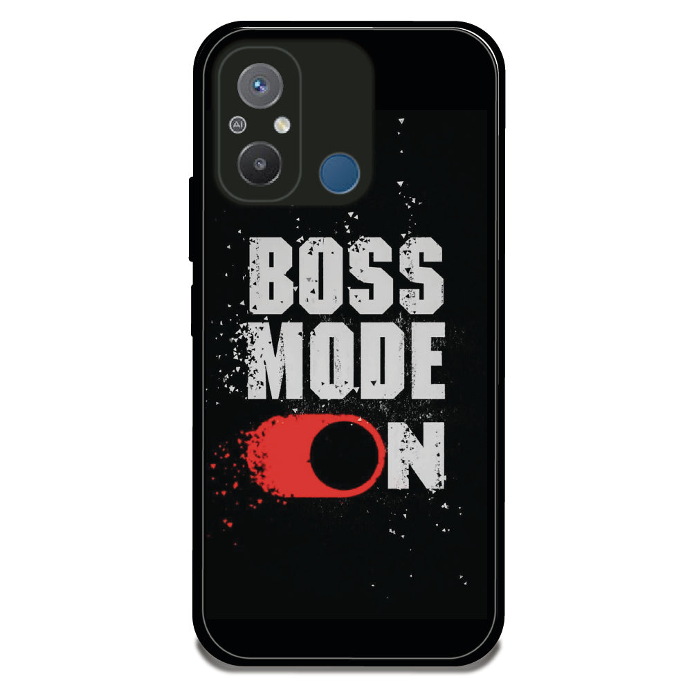 Boss Mode On - Glossy Metal Silicone Case For Redmi Models