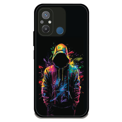 Colorful Splash Hoodie - Glossy Metal Silicone Case For Redmi Models