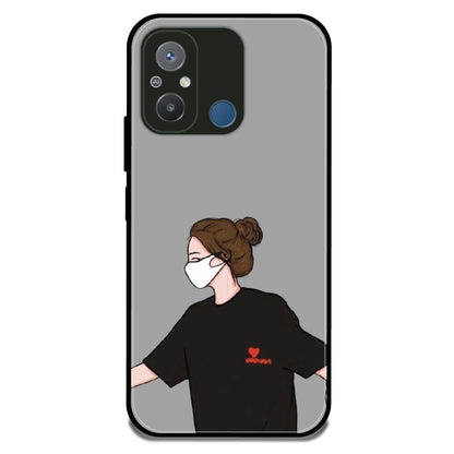 Couple Holding Hand Girl - Glossy Metal Silicone Case For Redmi Models