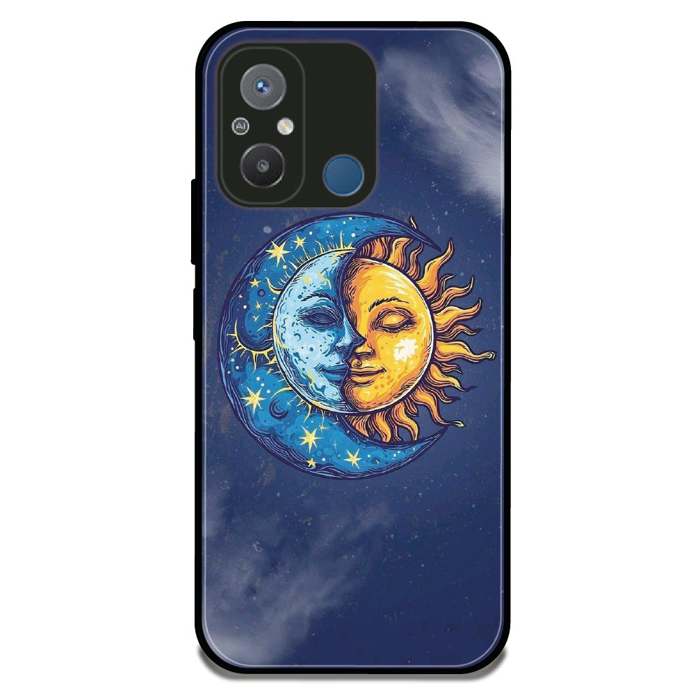 Sun Moon Yin-Yang - Glossy Metal Silicone Case For Redmi Models