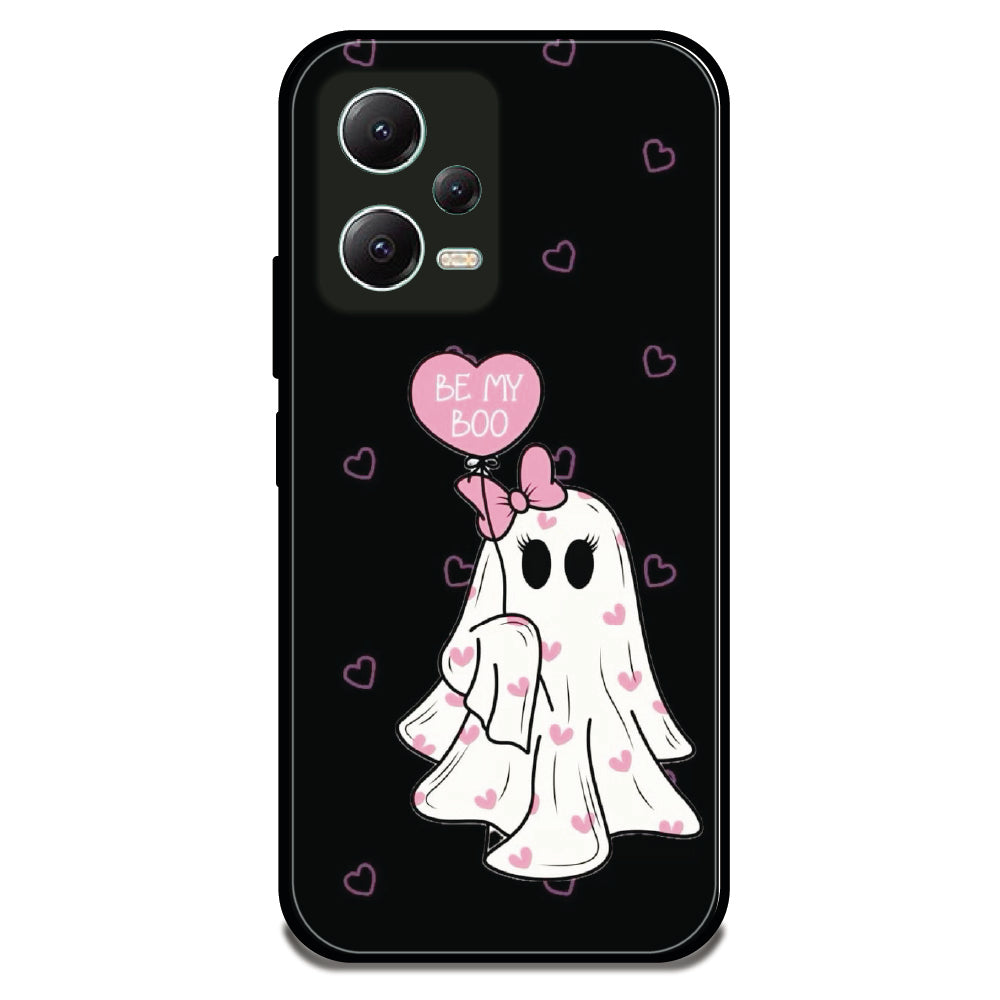 Lovely Ghost - Glossy Metal Silicone Case For Redmi Models