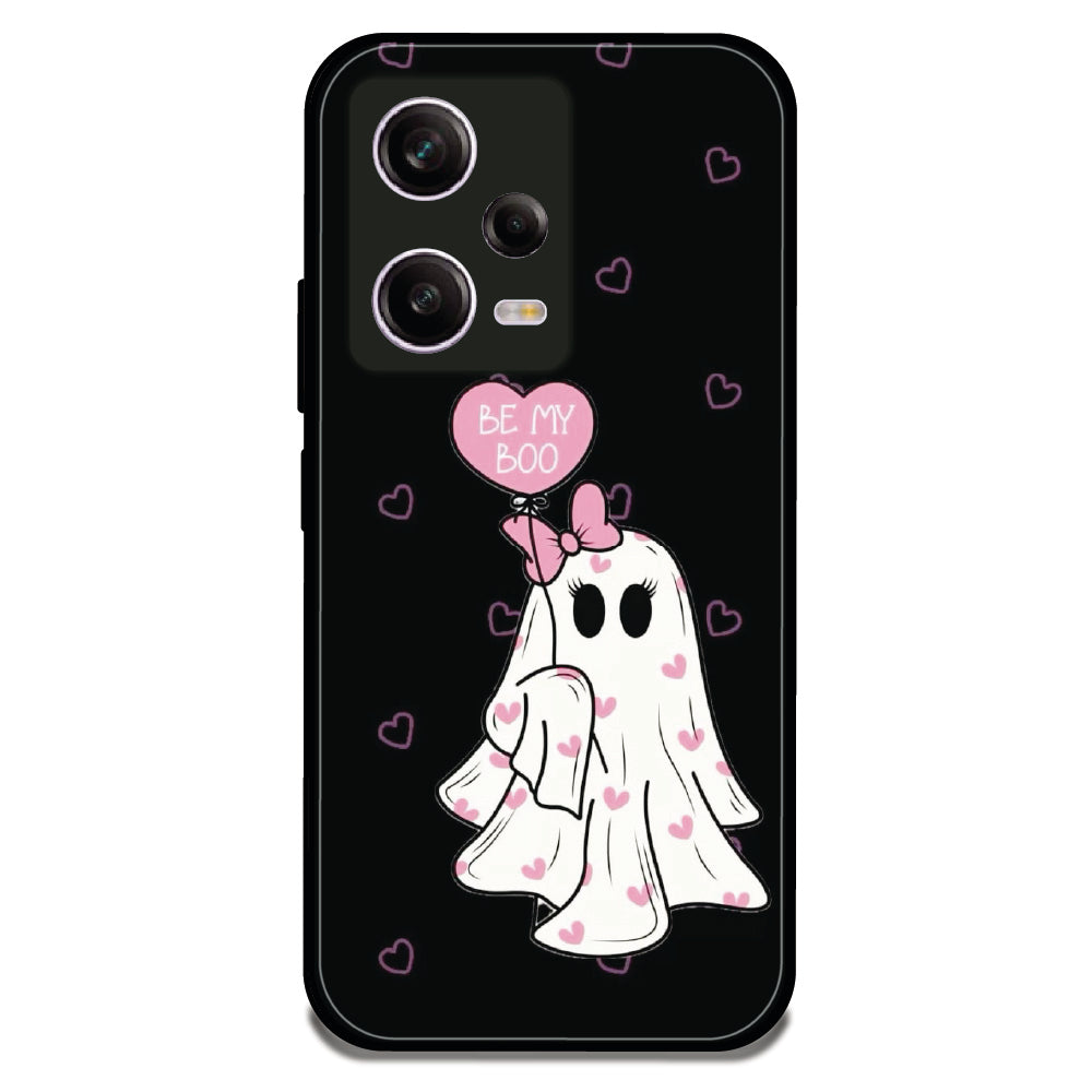 Lovely Ghost - Glossy Metal Silicone Case For Redmi Models