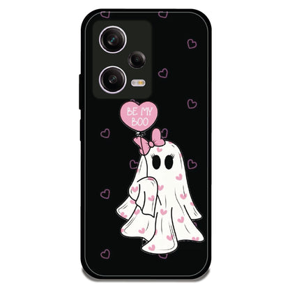 Lovely Ghost - Glossy Metal Silicone Case For Redmi Models