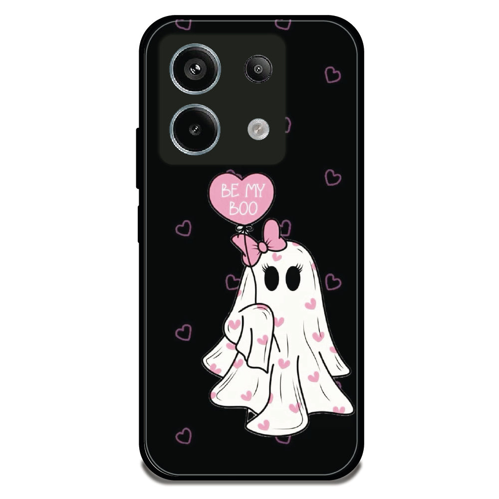Lovely Ghost - Glossy Metal Silicone Case For Redmi Models