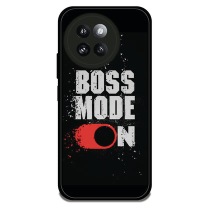 Boss Mode On - Glossy Metal Silicone Case For Redmi Models