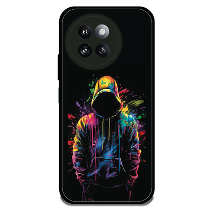 Colorful Splash Hoodie - Glossy Metal Silicone Case For Redmi Models