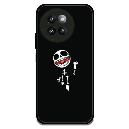 Laughing Skeleton - Glossy Metal Silicone Case For Redmi Models