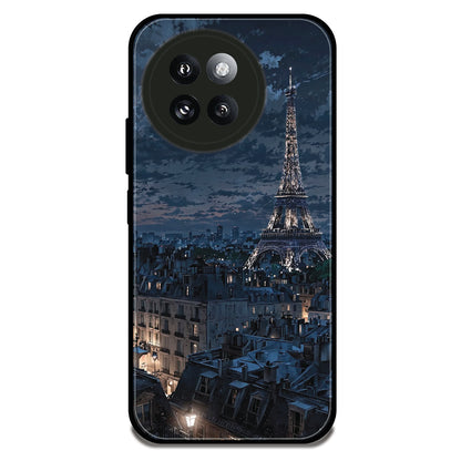 Paris Night - Glossy Metal Silicone Case For Redmi Models