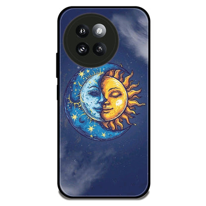 Sun Moon Yin-Yang - Glossy Metal Silicone Case For Redmi Models