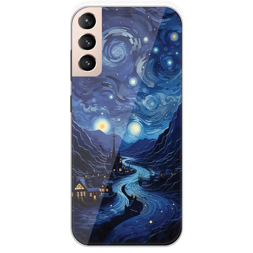 The Starry Night - Printed Silicone Case For Samsung Galaxy S21