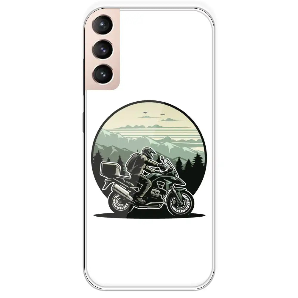 Biker - Printed Silicone Case For Samsung Galaxy S21