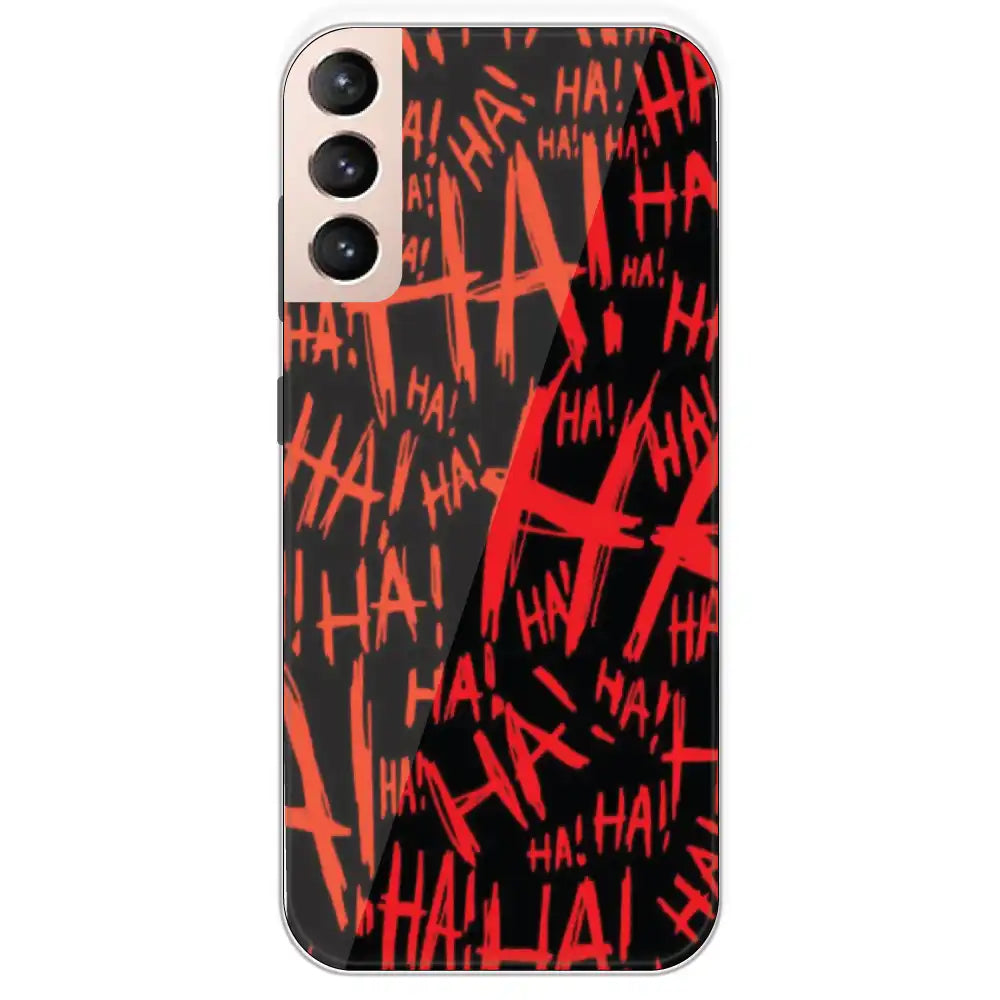 Ha ! - Printed Silicone Case For Samsung Galaxy S21