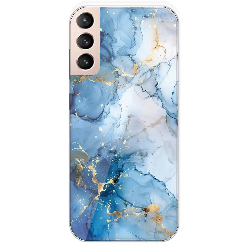 Blue Marble - Printed Silicone Case For Samsung Galaxy S21 Plus