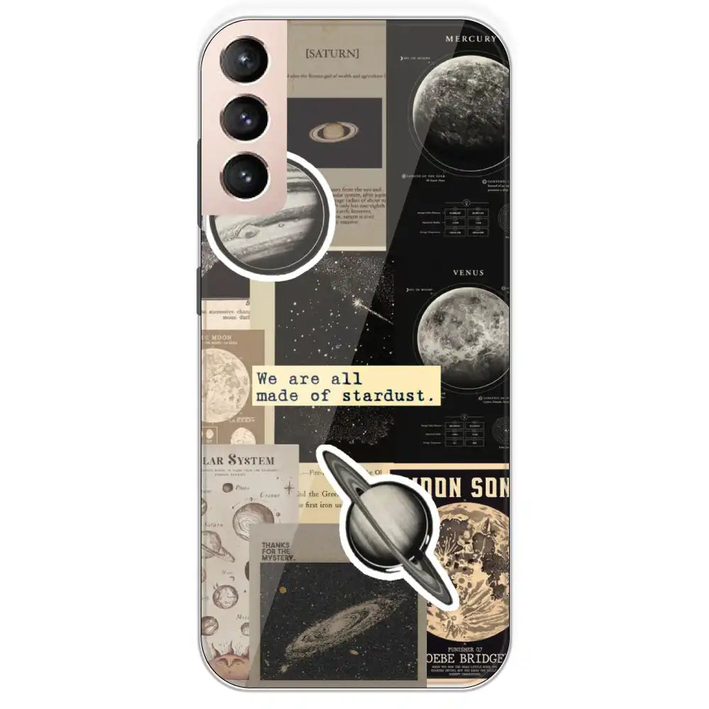 Planets - Printed Silicone Case For Samsung Galaxy S21 Plus