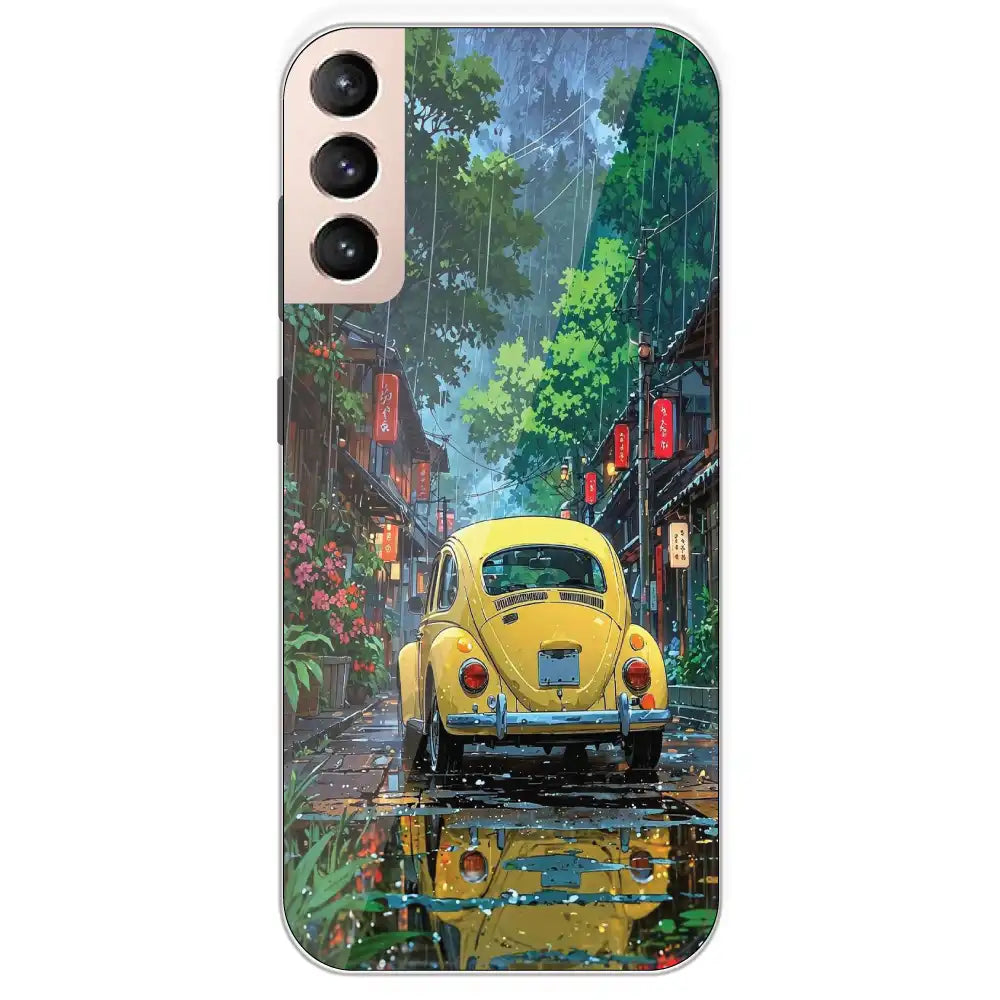 Yellow Bettle - Printed Silicone Case For Samsung Galaxy S21 Plus