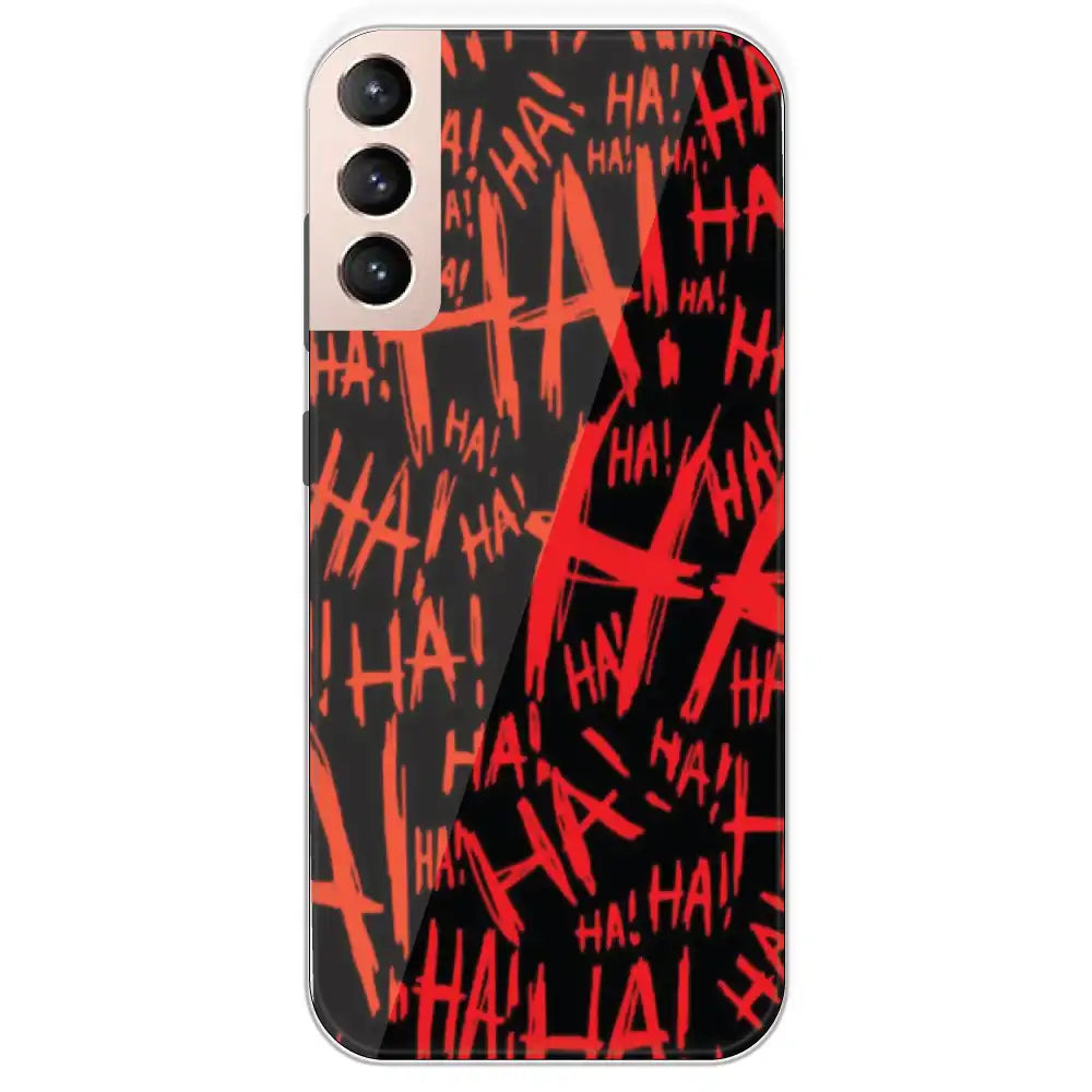 Ha ! - Printed Silicone Case For Samsung Galaxy S21 Plus