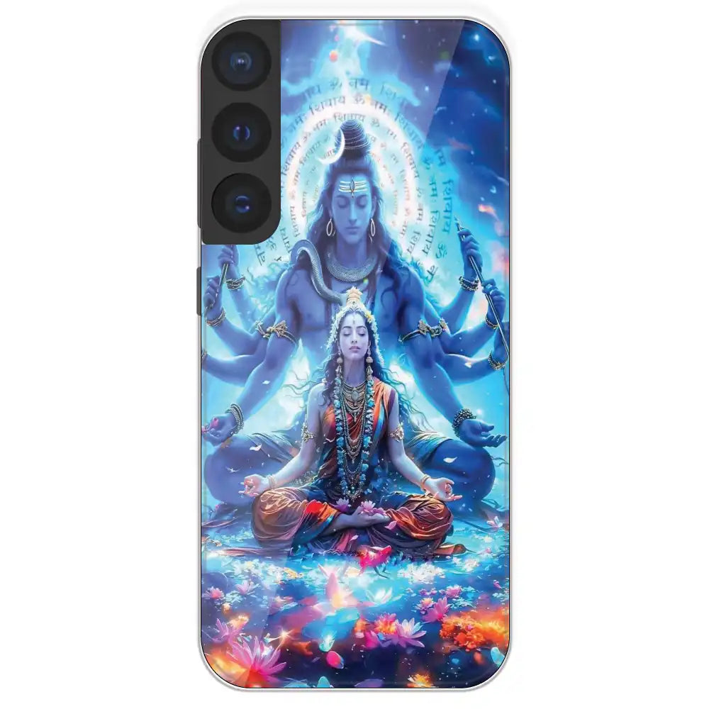 Shiv Parvati - Printed Silicone Case For Samsung Galaxy S21 FE