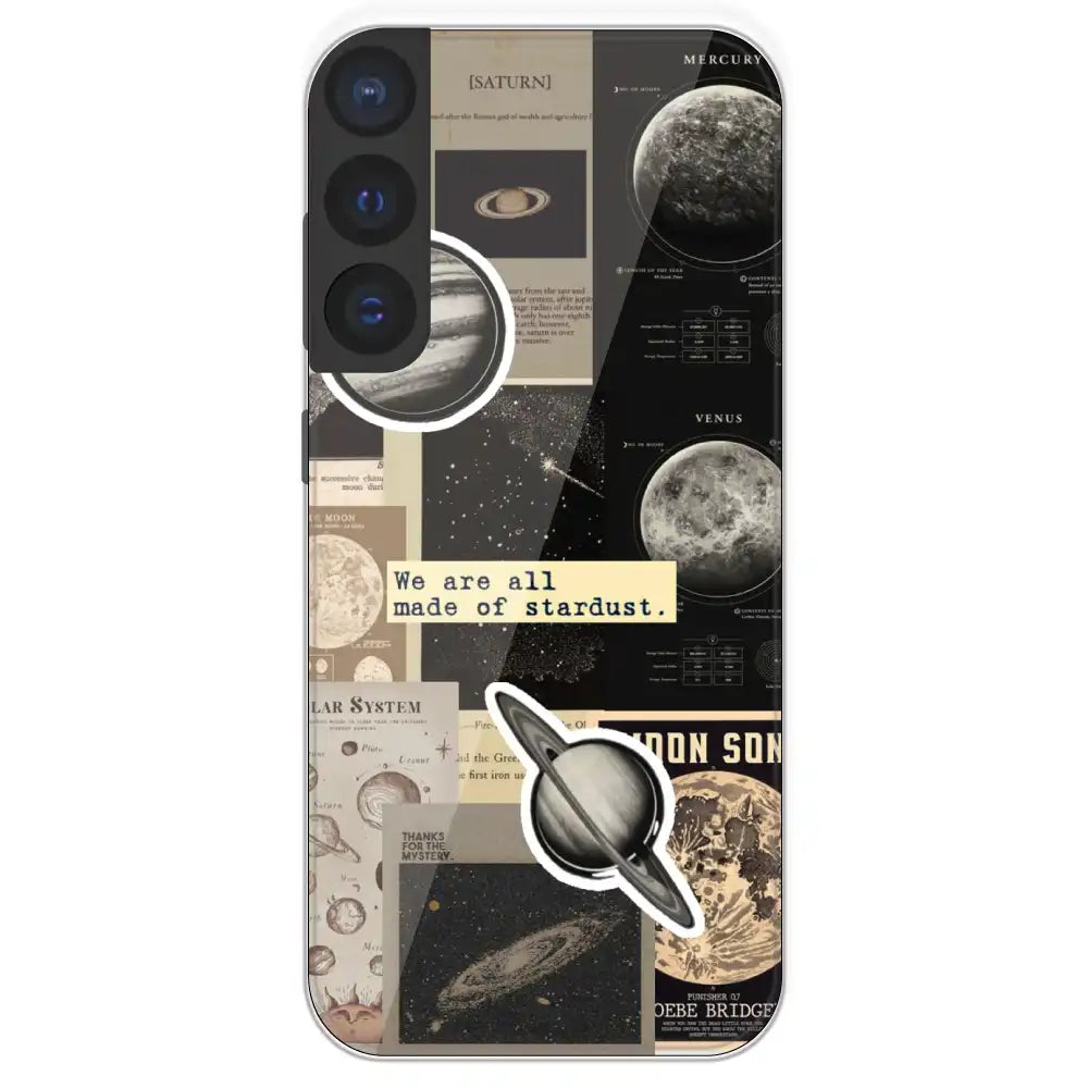 Planets - Printed Silicone Case For Samsung Galaxy S21 FE