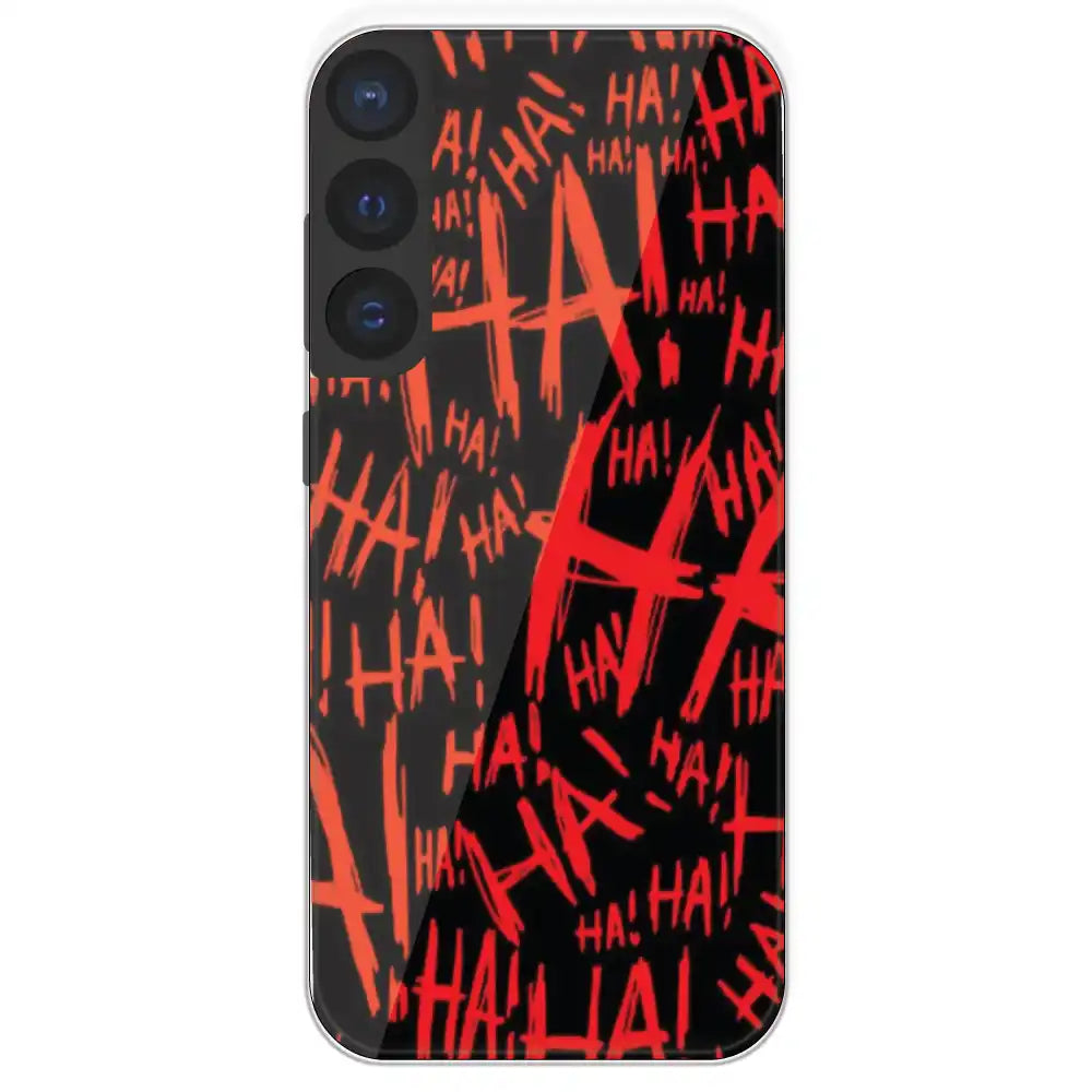 Ha ! - Printed Silicone Case For Samsung Galaxy S21 FE