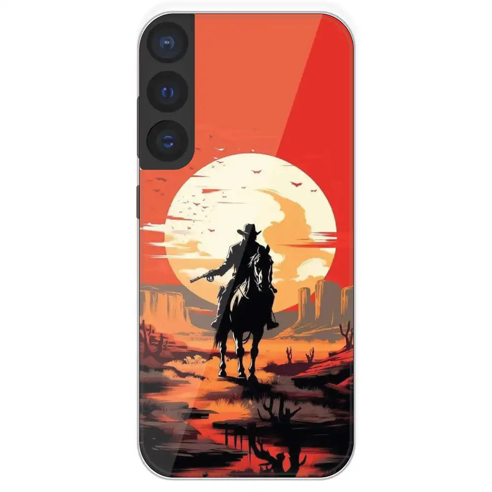 Cowboy - Printed Silicone Case For Samsung Galaxy S21 FE
