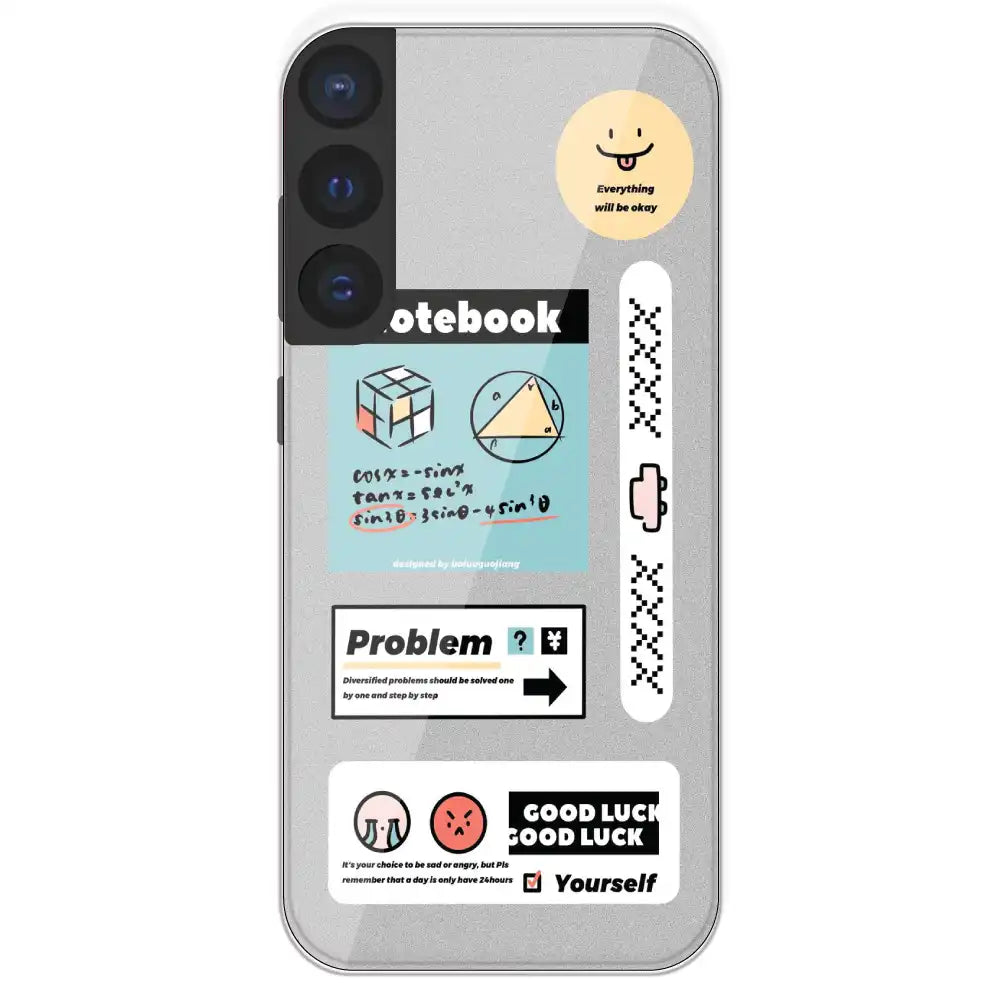 Exam Collage - Printed Silicone Case For Samsung Galaxy S21 FE