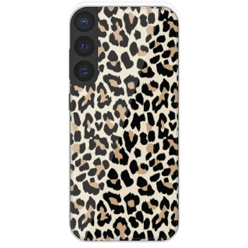 Leopard Print - Printed Silicone Case For Samsung Galaxy S21 FE
