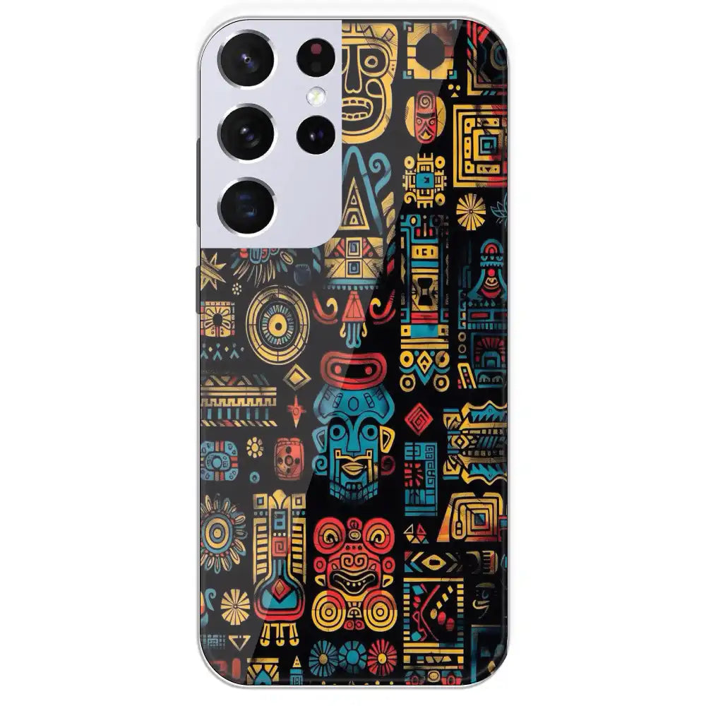 Modern Art - Printed Silicone Case For Samsung Galaxy S21 Ultra