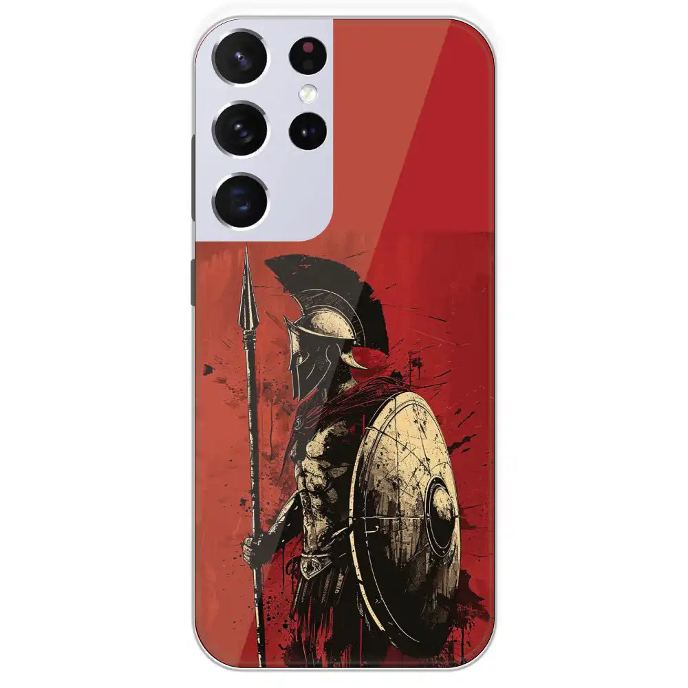 War - Printed Silicone Case For Samsung Galaxy S21 Ultra